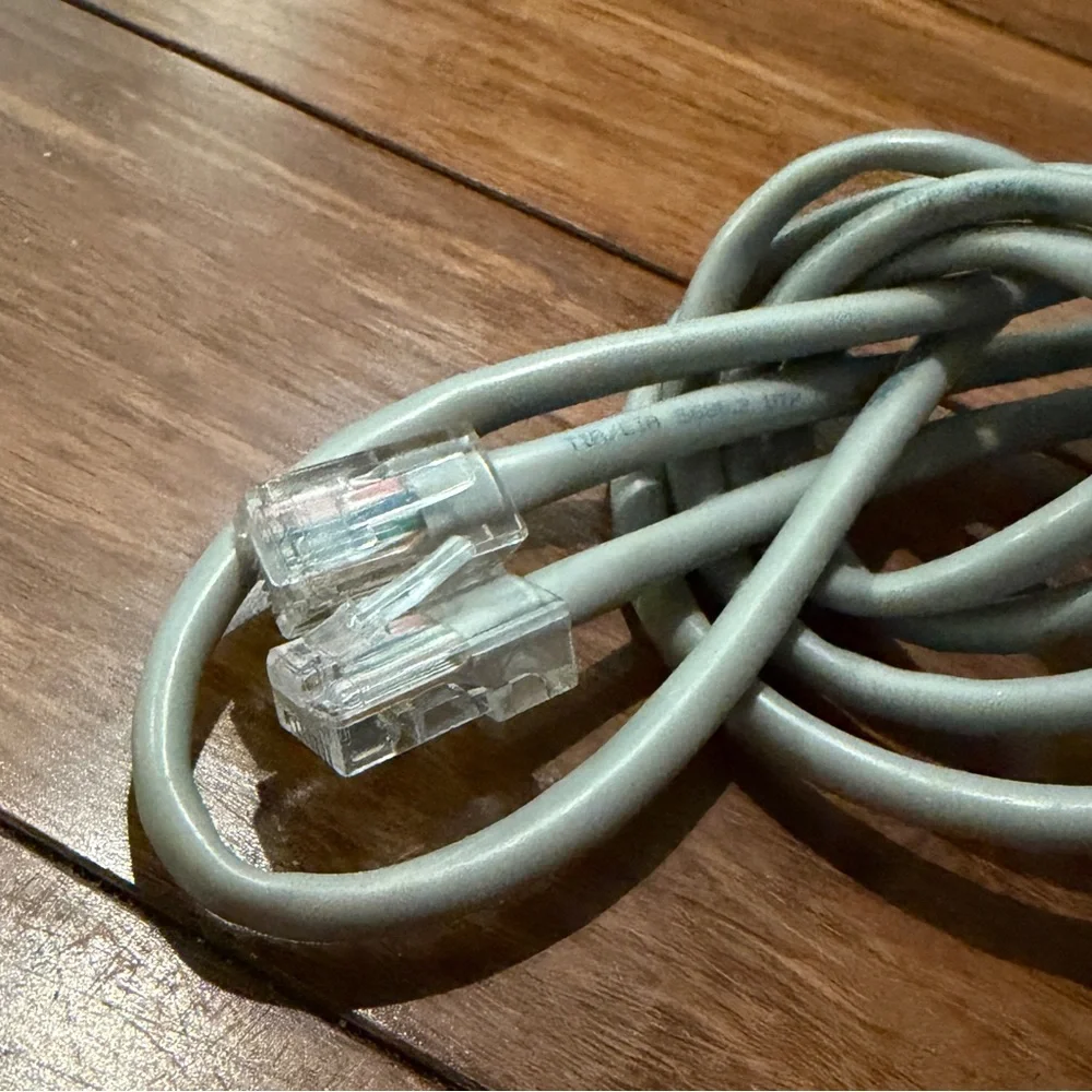 6 Assorted CAT5e Ethernet Cables - 5ft, 6ft, 10ft, 15ft, 50ft